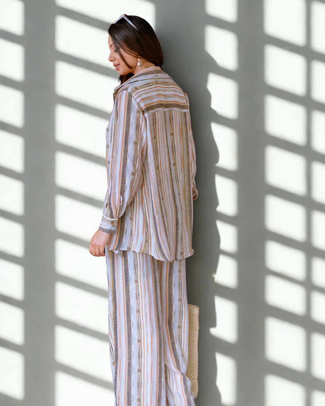 Striped Two-Piece Set