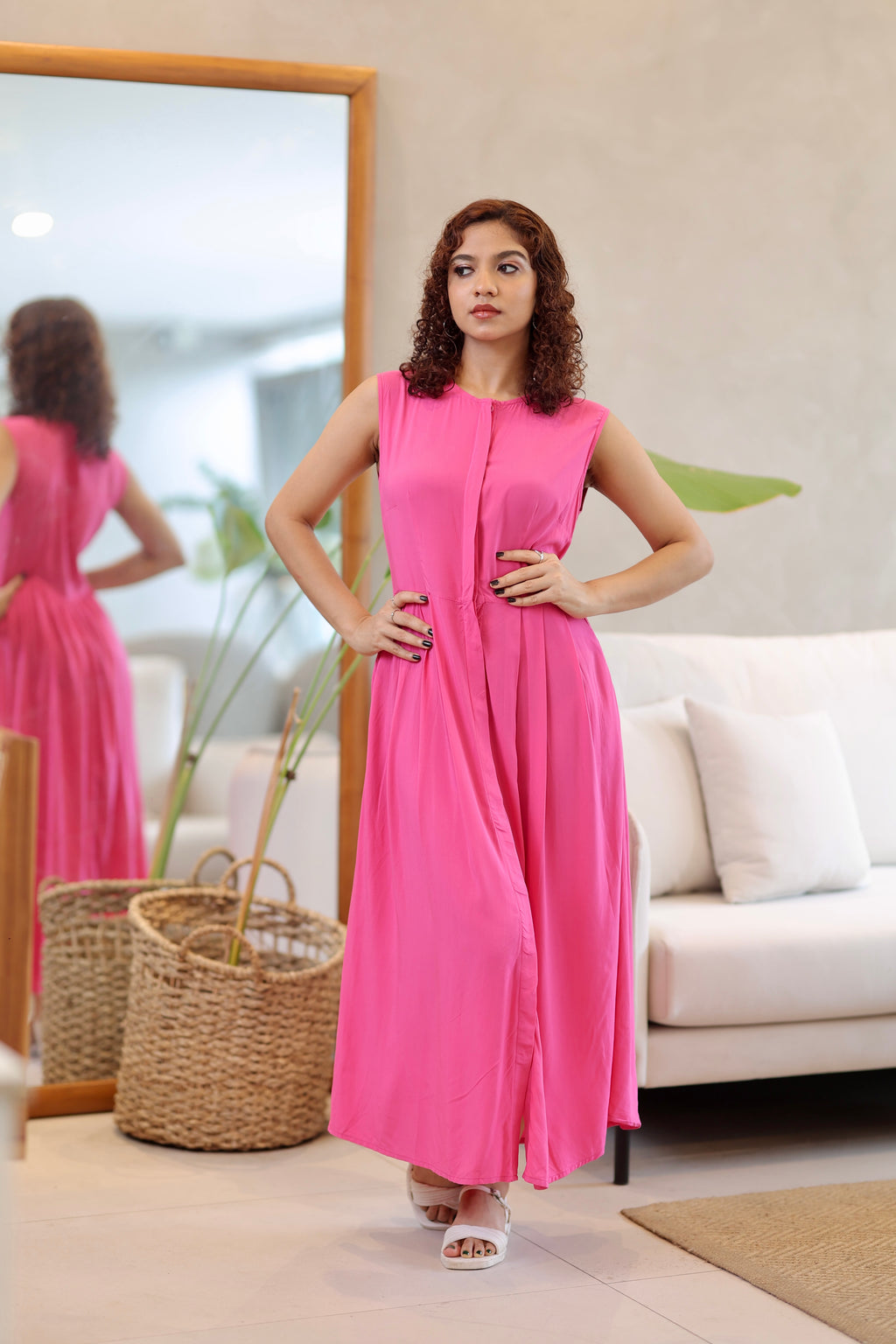 The Day-to-Night Cotton Maxi Dress