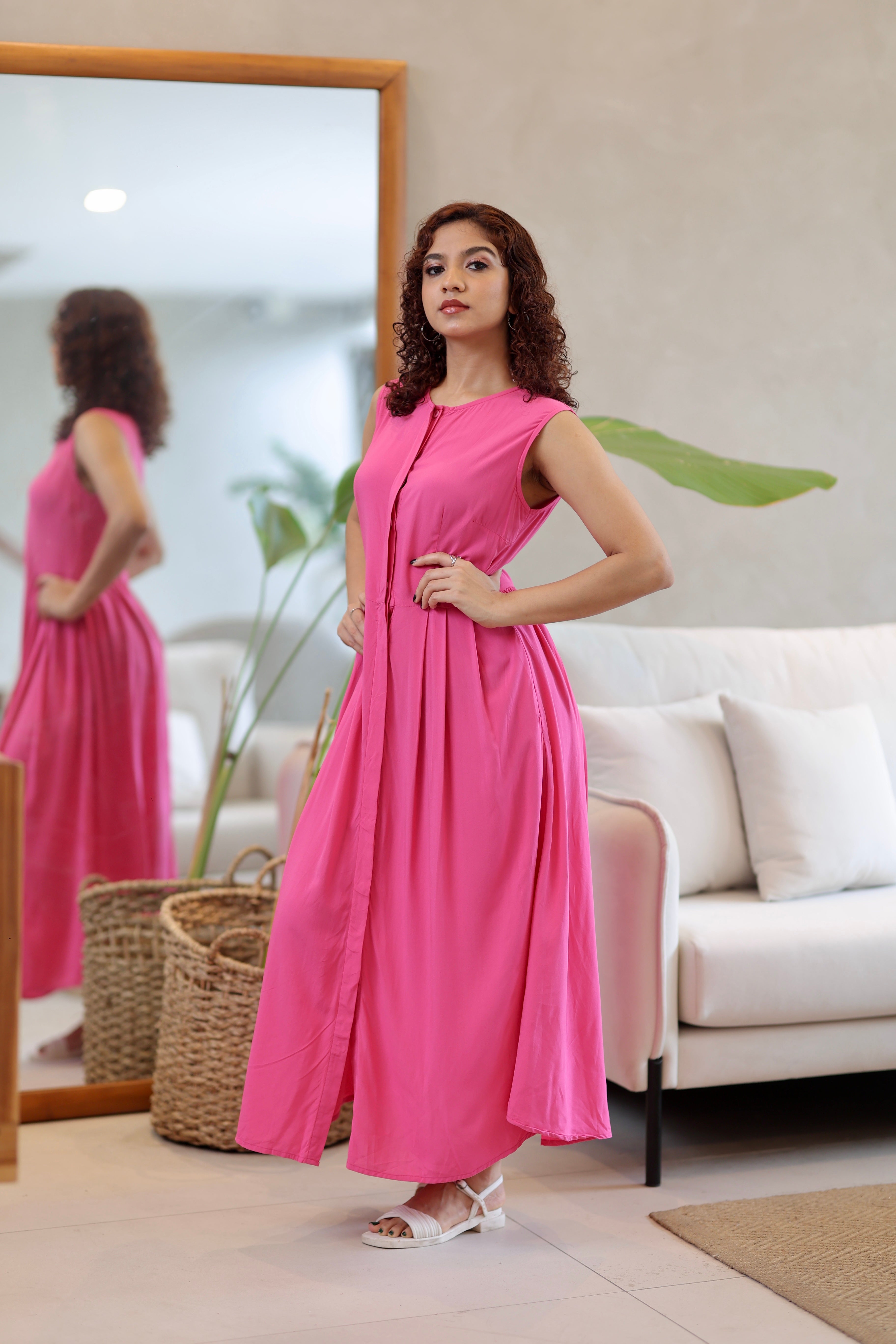 The Day-to-Night Cotton Maxi Dress