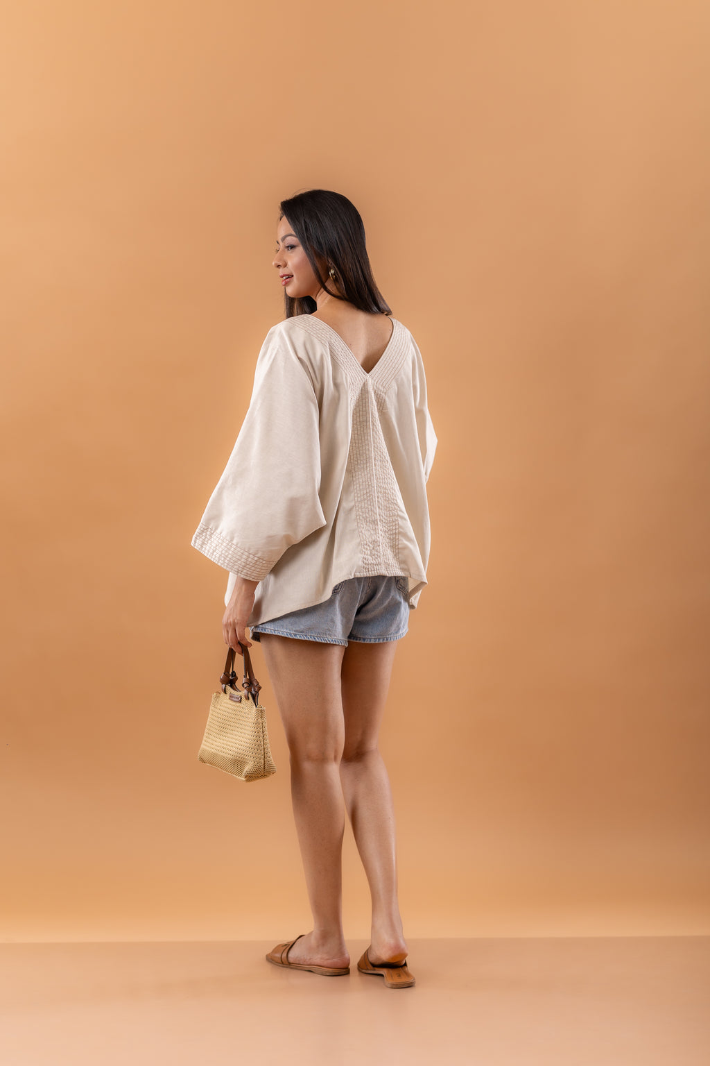 Sand Breeze Linen Top
